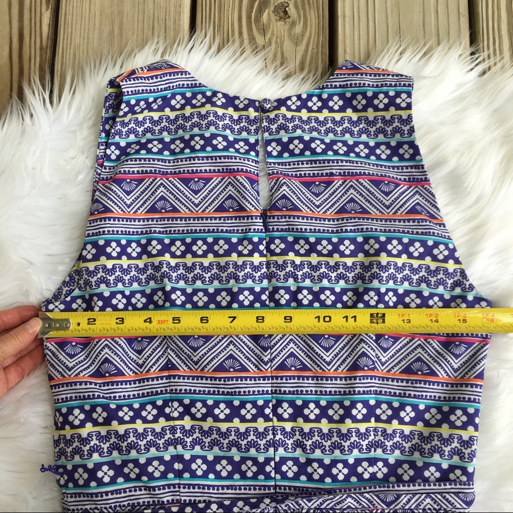 Vineyard Vines Blue and Pink Patterned Maxi Dress - Picture 10 of 11